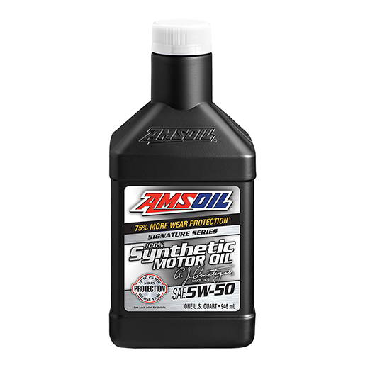 AMSOIL Signature Series 5W-50 100% Synthetic Motor Oil - AMSOIL