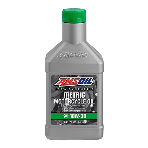 AMSOIL 10W-30 100% Synthetic Metric Motorcycle Oil - AMSOIL