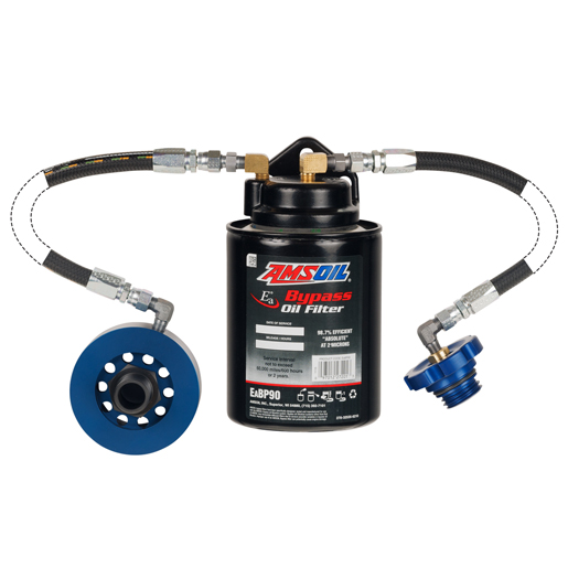 AMSOIL Cummins 5.0/5.9/6.7L Single-Remote Bypass System - AMSOIL