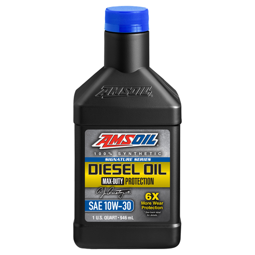 AMSOIL Signature Series 10W-30 100% Synthetic Max-Duty Diesel Oil - AMSOIL