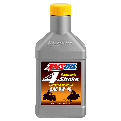 AMSOIL Formula 4-Stroke? Powersports 0W-40 Synthetic Motor Oil - AMSOIL