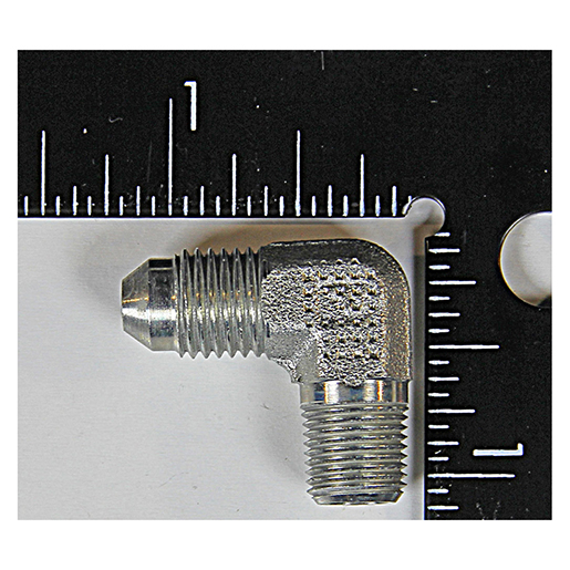 90 Deg elbow 1/8 NPT X1/4 JIC - AMSOIL