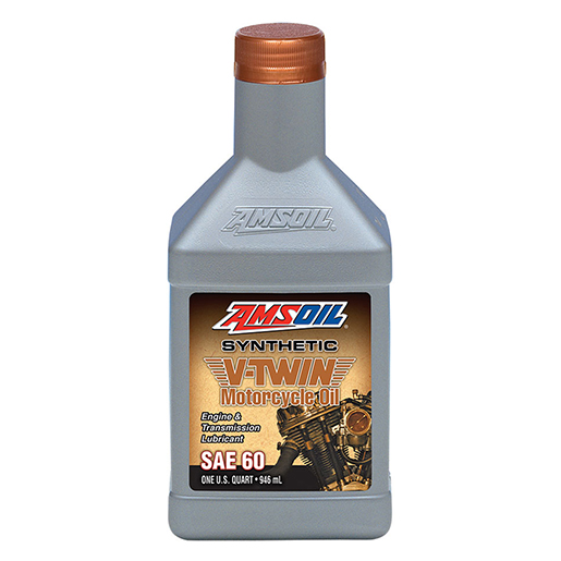 AMSOIL SAE 60 100% Synthetic V-Twin Motorcycle Oil - AMSOIL