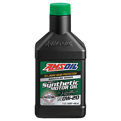 AMSOIL Signature Series 0W-20 100% Synthetic Motor Oil - AMSOIL