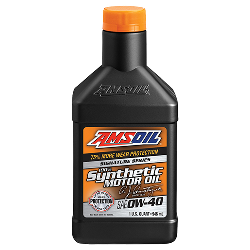 AMSOIL Signature Series 0W-40 100% Synthetic Motor Oil - AMSOIL